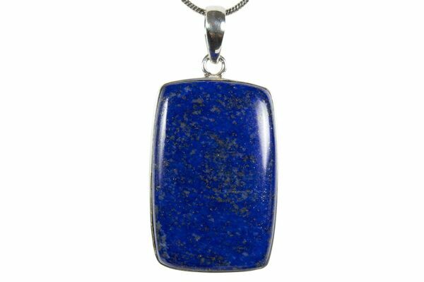 A pendant crafted from Lapis Lazuili